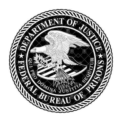 Federal Bureau Of Prisons Emblem SVG Bundle DOJ Prisons, 57% OFF