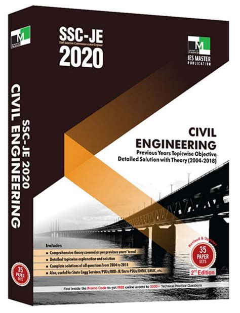 Ssc Je 2020 Civil Engineering Previous Years Topicwise Objective