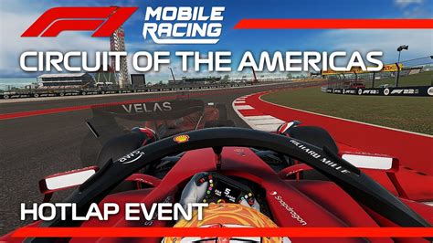 COTA Hotlap Hotlap Event F1 Mobile Racing 2022 YouTube