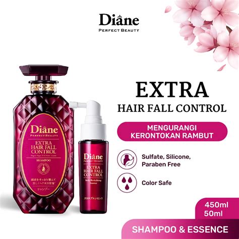 Jual PAKET Diane EXTRA HAIR FALL CONTROL Shampoo Essence Shopee