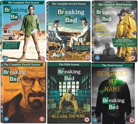 Breaking Bad The Complete Series Seasons 1 6 New Region 2 DVD EBay