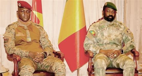 Niger Burkina Faso Mali Juntas Form Military Pact