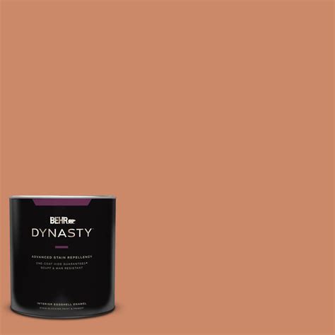 Behr Dynasty Qt D Aztec Brick Eggshell Enamel Interior Stain