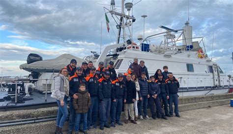 Ravenna Motovedetta Della Guardia Costiera Rientra Dalla Missione In