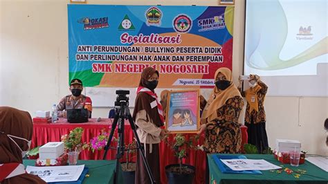 Sosialisasi Anti Perundungan Bullying - SMK Negeri 1 Nogosari