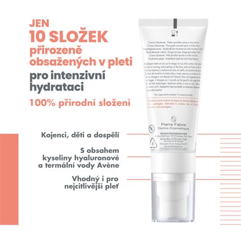 AVENE Tolerance HYDRA-10 hydratační krém 40ml - skladem | BENU.cz