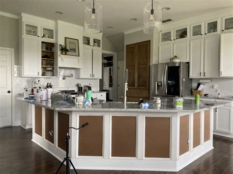 Board And Batten Island Makeover Sawdust 2 Stitches Kitchen Island