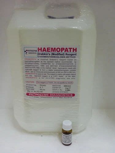 Drabkin Solution At Rs 600piece Haematology Reagents In Pune Id 23750744173