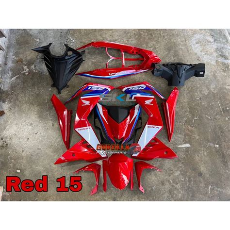 COVERSET HONDA RS150 V1 V2 V3 WINNER X 150 SUPRA GTR CUSTOM DESIGN