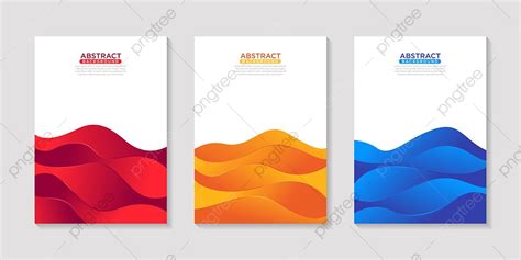 Modern Fluid Abstract Colorful Poster Design Set Template Download On Pngtree