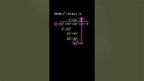 💯 Dividing Quartic Polynomials With Missing Terms By Linear Divisors Using Long Division Youtube