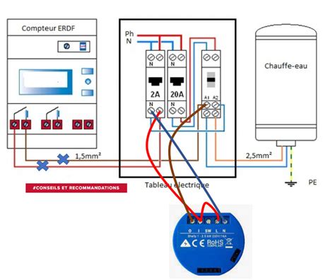 Contacteur Chauffe Eau Connect Entraide Home Assistant Home