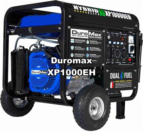 Duromax Xp Eh Dual Fuel Portable Generator Portablepowerroundup