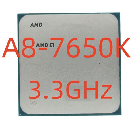 Amd Desktop Cpu A K Fm Processor Slot Quad Core Nm W A K