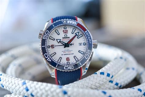 Hands On Omega Seamaster Planet Ocean M America S Cup