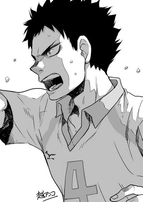 Haikyuu Iwaizumi Iwaoi Haikyuu Manga Haikyuu Fanart Manga Anime