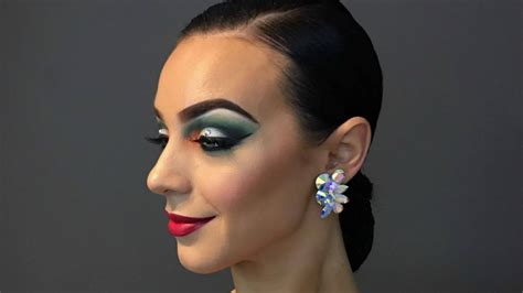 Ballroom Dancing Makeup V 11 Colourful Eyeshadow Youtube