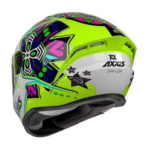 Bicimex Detalles Casco Para Motociclista Talla S Cerrado Draken Star C3