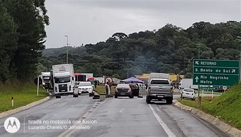 Rodovias seguem interditadas pela região O Jornaleiro