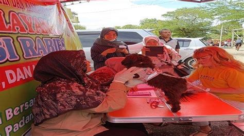 Peringati World Rabies Day Pemko Padang Buka Stand Suntik Vaksin