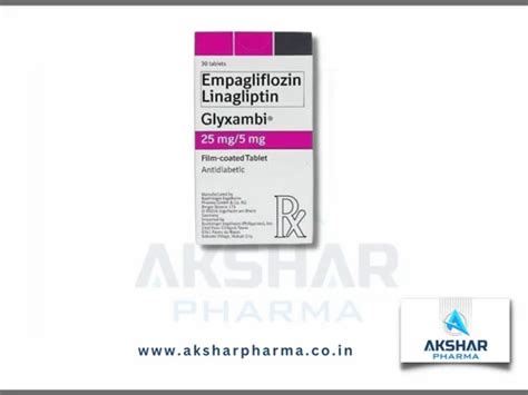 Empagliflozin Glyxambi Mg Mg Tablet At Rs Box In Surat Id