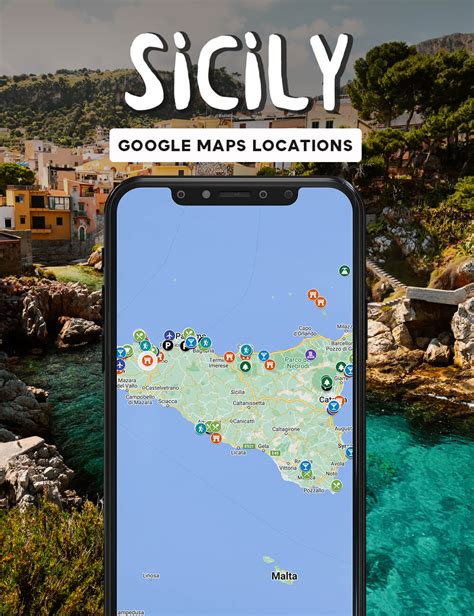 Sicily Google Maps Locations Salt In Our Hair