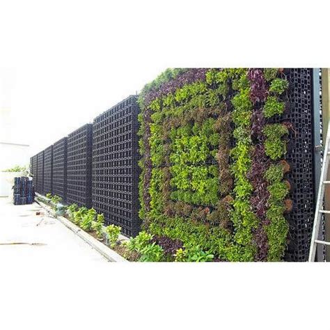 Plastic Outdoor Green Wall Garden at ₹ 130/square feet in Kolkata | ID ...