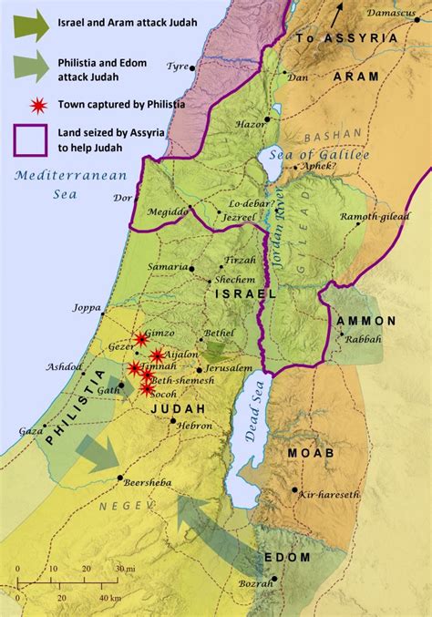 The Final Days Of The Northern Kingdom Of Israel Bible Mapper Blog