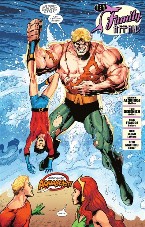 The Aquaverse On Twitter The Aquabeast Aquaman Years