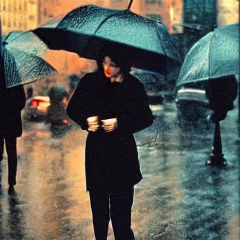 Rainy New York Daydream By Saul Leiter Stable Diffusion