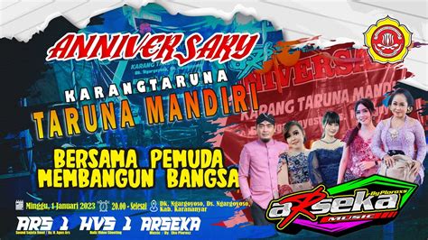 Live Stream Anniversary Karang Taruna Mandiri Campursari Arseka Music