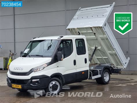 Iveco Daily C Kipper Dubbel Cabine Kist Kg Trekhaak Airco Crui