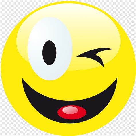 Smiley Emoticon Knipoog Lach Cirkel Emoji Png Pngegg The Best The