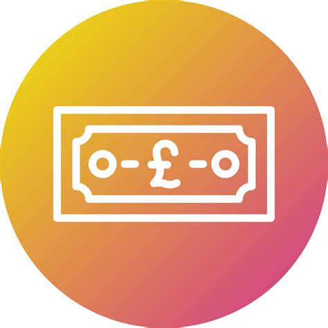 Pound Vector Icon Design Illustration 22156411 Vector Art At Vecteezy
