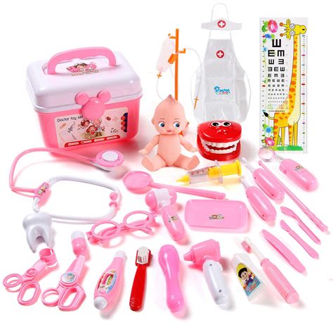 Steam Life Toy Doctor Kit For Kids And Toddlers Pretend Play For Girls