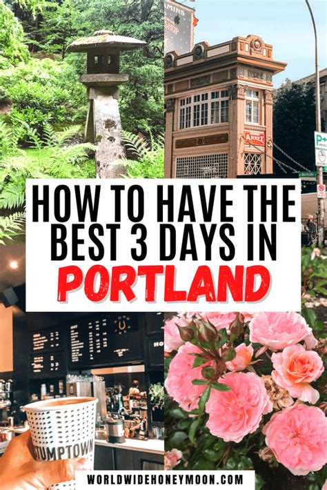 The Ultimate 3 Days In Portland Itinerary The Perfect Guide To A