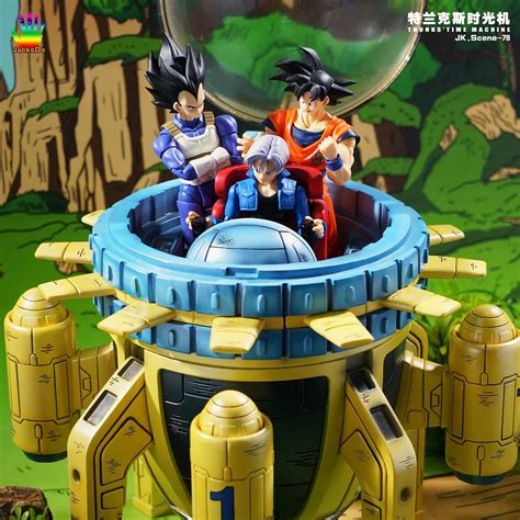 Trunks S Time Machine Dragon Ball Resin Statue Jacksdo Studios In