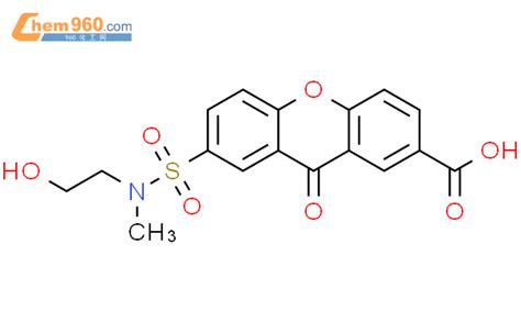 75191 62 7 9H Xanthene 2 Carboxylic Acid 7 2 Hydroxyethyl