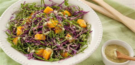 Salada De Couve Repolho E Manga Ao Molho De Gorgonzola Sabores Ajinomoto