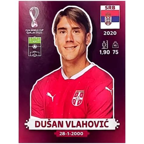 PANINI ORYX WM 2022 FIFA World Cup Qatar Dusan Vlahovic