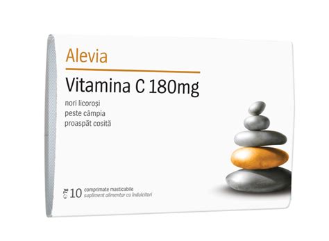 Vitamina C Mg Comprimate Alevia Farmacia Helena