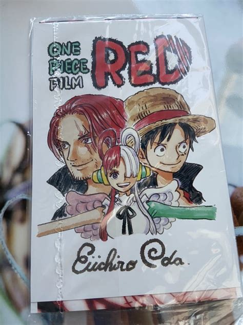 One Piece Film Red 第6弾 入場者特典 Film Red ビジュアルカードセット ワンピース フィルム レッド 映画 入場者