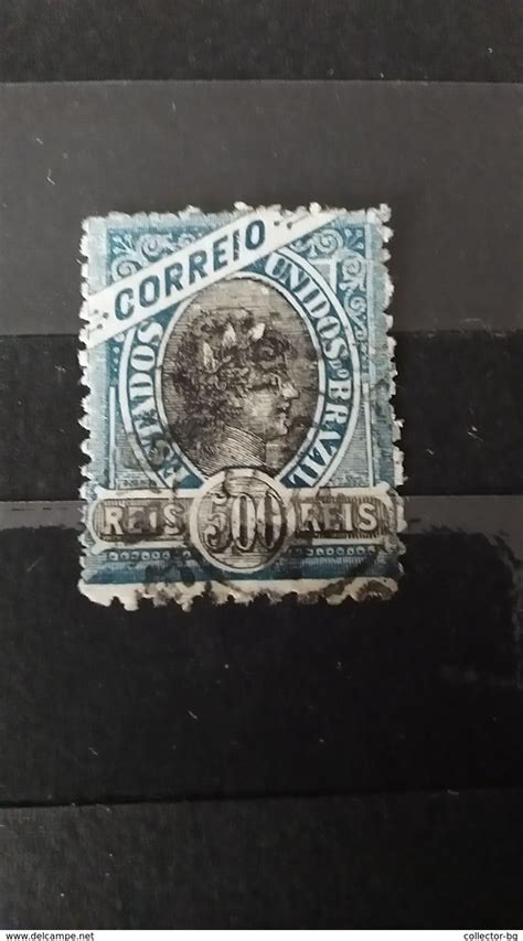 Rare Reis Correio Brazil Taxe Stamp Timbre Used Mint Brazil