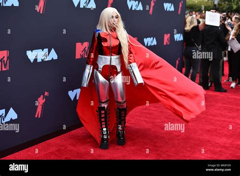 Ava Max Attends The 2019 Mtv Video Music Awards At Prudential Center On