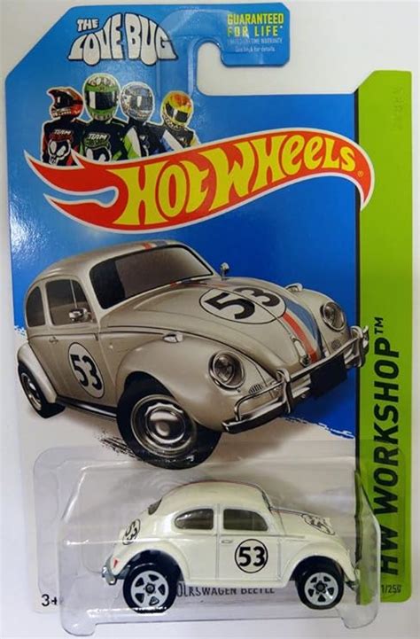 Hot Wheels 2014 Volkswagen Beetle Herbie El Bicho Del Amor HW