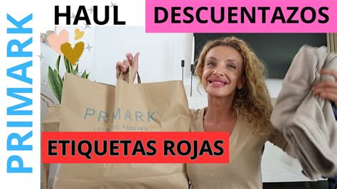 PRIMARK DESCUENTAZOS Y ETIQUETAS ROJAS Haul YouTube