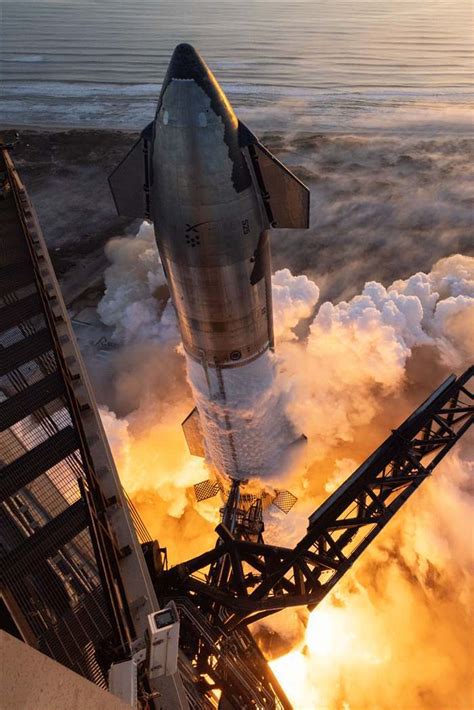 In Pics Starship Lifts Off Elon Musk Shares Stunning Snaps Photos Hd