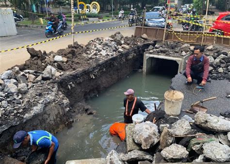 Pipa PDAM Kota Malang Pecah Akibat Proyek PUPR 12 Ribu Pelanggan