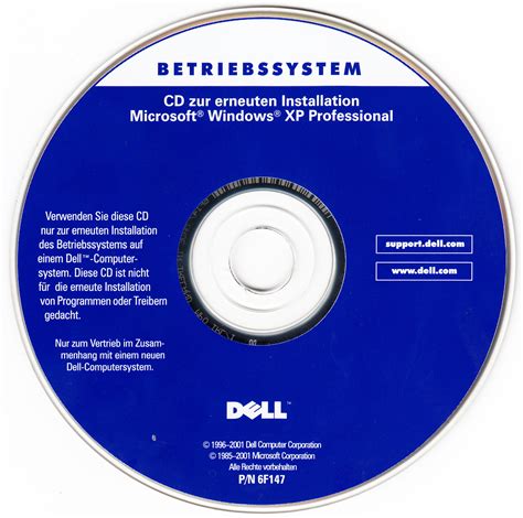 Dell Recovery CD - Windows XP Professional (German) : Dell : Free ...