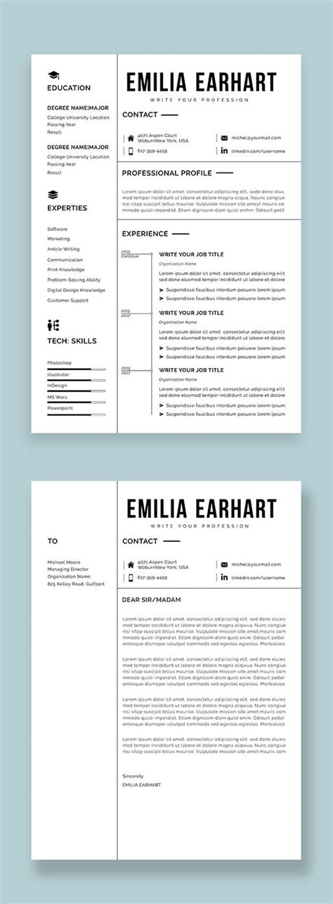 Resume Design Template Modern Resume Template Word Free Download ...